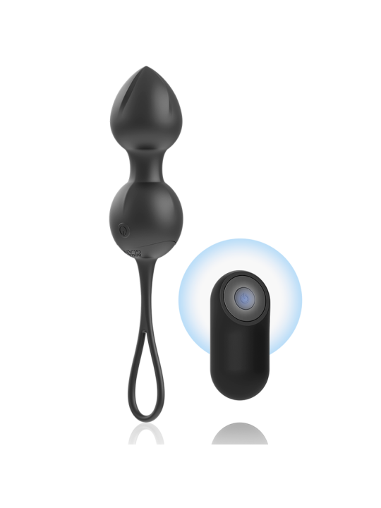 Brilly Glam Vibrating Kegel Beads Control Remoto