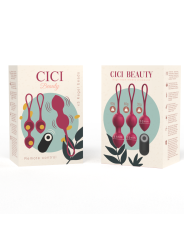 Cici Beauty Premium Silicone 3 Vibrating Kegel Beads Remote Control