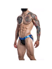 Cut4Men Jockstrap Desire Cuero Azul