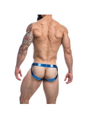 Cut4Men Jockstrap Desire Cuero Azul