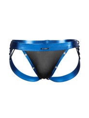 Cut4Men Jockstrap Desire Cuero Azul