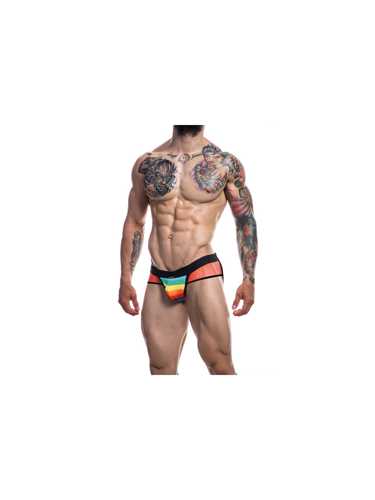 Cut4Men Jockstrap Rainbow