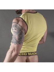 Macho Camiseta Amarillo