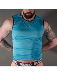 Macho Camiseta Azul