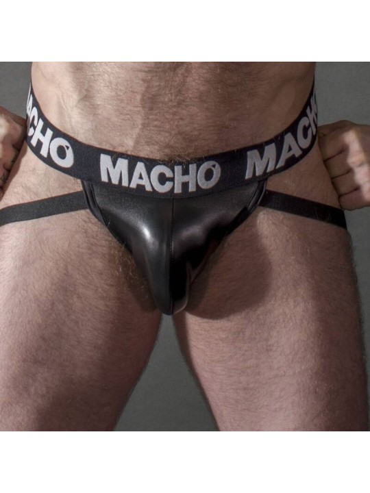 Macho Mx25Nc Jock Cuero Negro