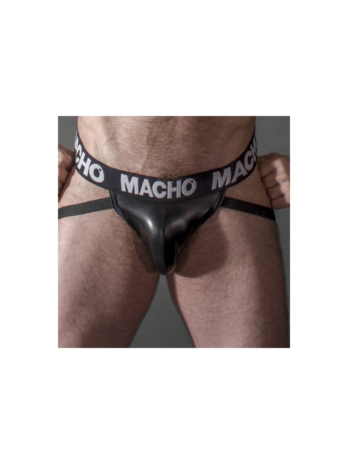 Macho Mx25Nc Jock Cuero Negro