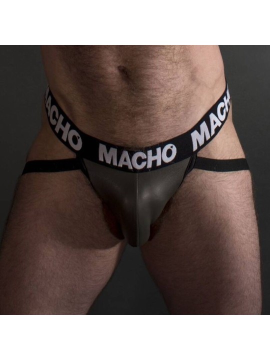 Macho Mx27Gr Jock Cuero Gris Beige