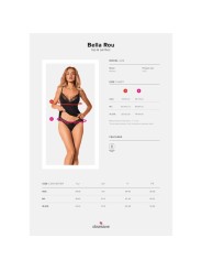 Obsessive Bella Rou Top & Panties