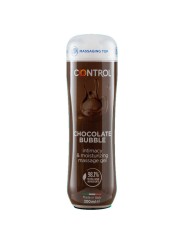 Control Gel De Masaje 3 En 1 Chocolate Bubble 200 ml