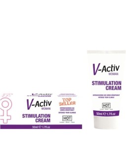 Hot V-Activ Crema Estimuladora Mujer 50 ml