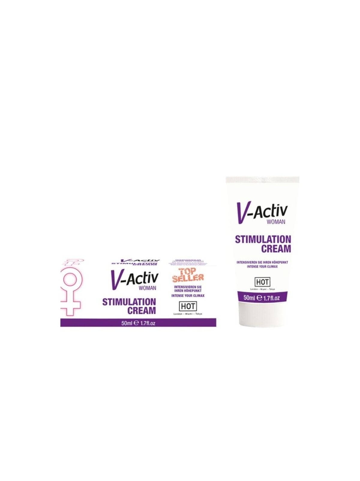 Hot V-Activ Crema Estimuladora Mujer 50 ml