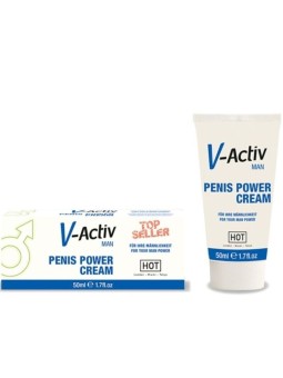 Hot V-Activ Crema Potenciadora Hombre 50 ml