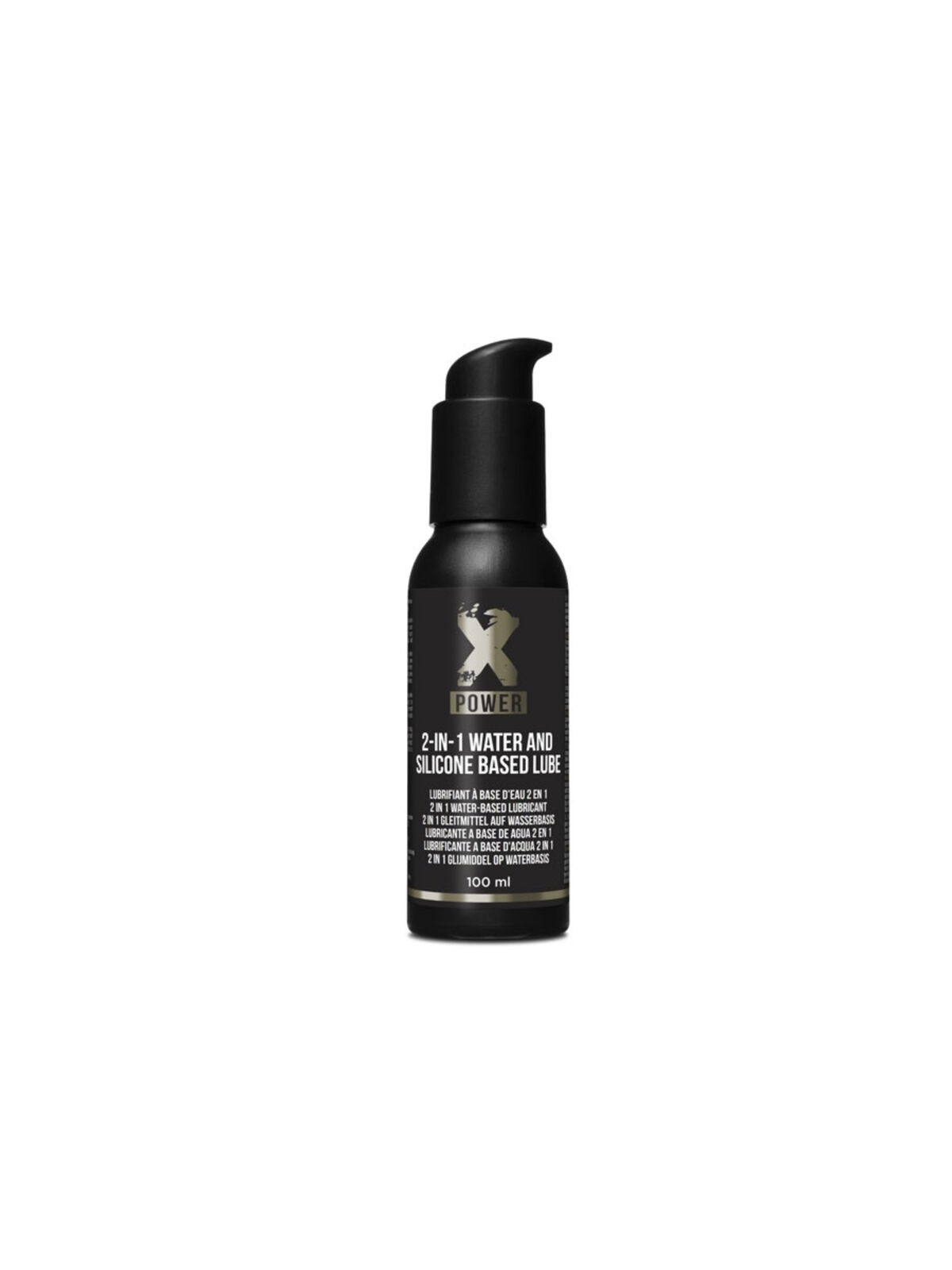 Xpower Lubricante 2 En 1 Base Agua-Silicona 100 ml
