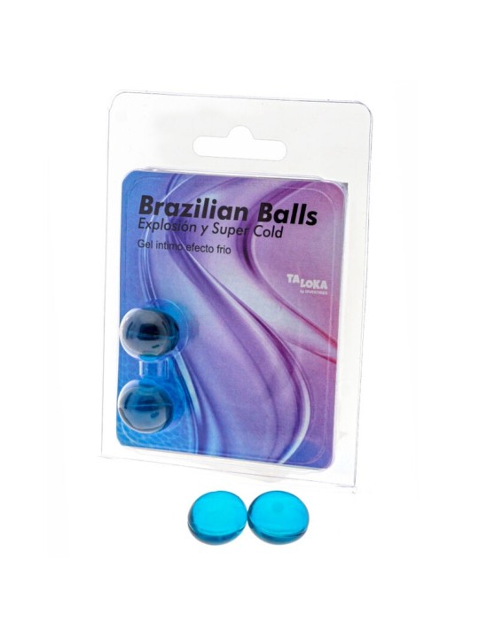 Brazilian Balls Gel Excitante Efecto Frío 2 | Aceite Sexual