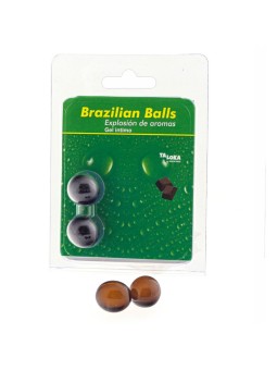 Brazilian Balls Gel Íntimo Chocolate 2 Bolas | Aceite Sexual