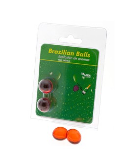 Brazilian Balls Gel Íntimo Fresas Champán 2 | Aceite Sexual