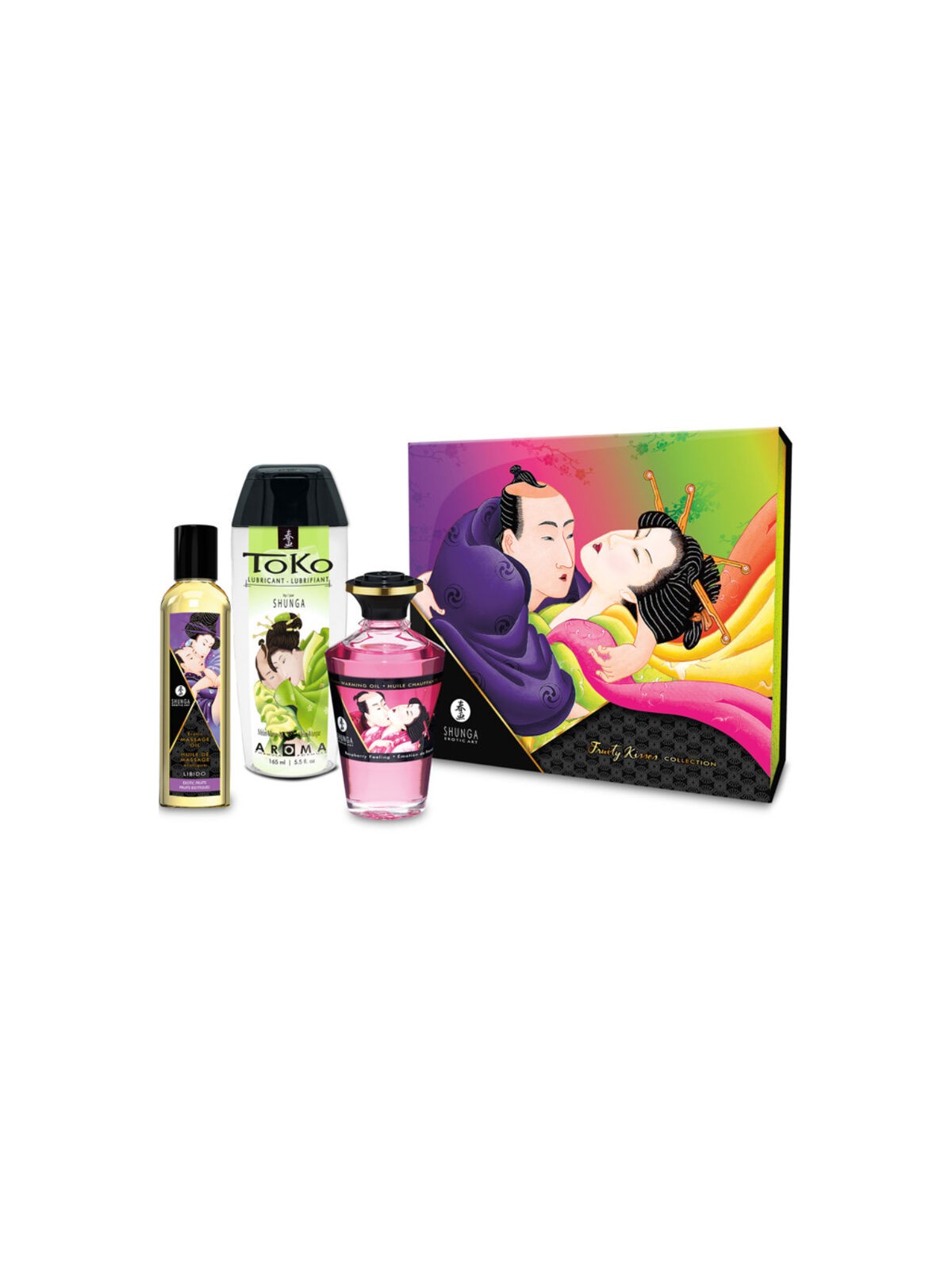 Kit Shunga Fruity Kisses Collection | Kit Masaje Erótico