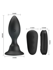 PRETTY LOVE MR PLAY PLUG VIBRACIÓN CONTROL REMOTO 10.8 CM