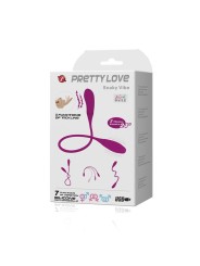 Pretty Love Smart Snaky Vibe Vibrador 7V + 3 Tickling - Comprar Conejito vibrador Pretty Love - Conejito rampante (4)