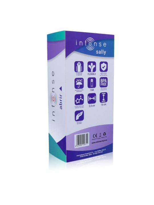 Intense Sally 20 Speeds Silicona - Comprar Vibrador punto G Intense Toys - Vibradores punto G (4)