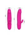 Pretty Love Flirtation Vibrador - Comprar Conejito vibrador Pretty Love - Conejito rampante (3)