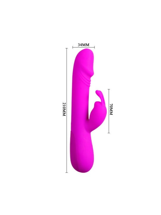 Pretty Love Vibrador Con Rabbit - Comprar Conejito vibrador Pretty Love - Conejito rampante (3)