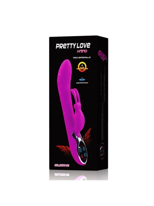 Pretty Love Hot-Plus Vibrador Recargable - Comprar Conejito vibrador Pretty Love - Conejito rampante (5)